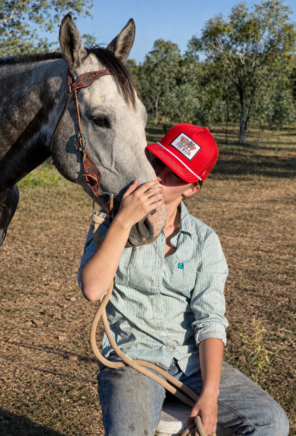 2nd Release The Maid Co. Flat Cap RED
