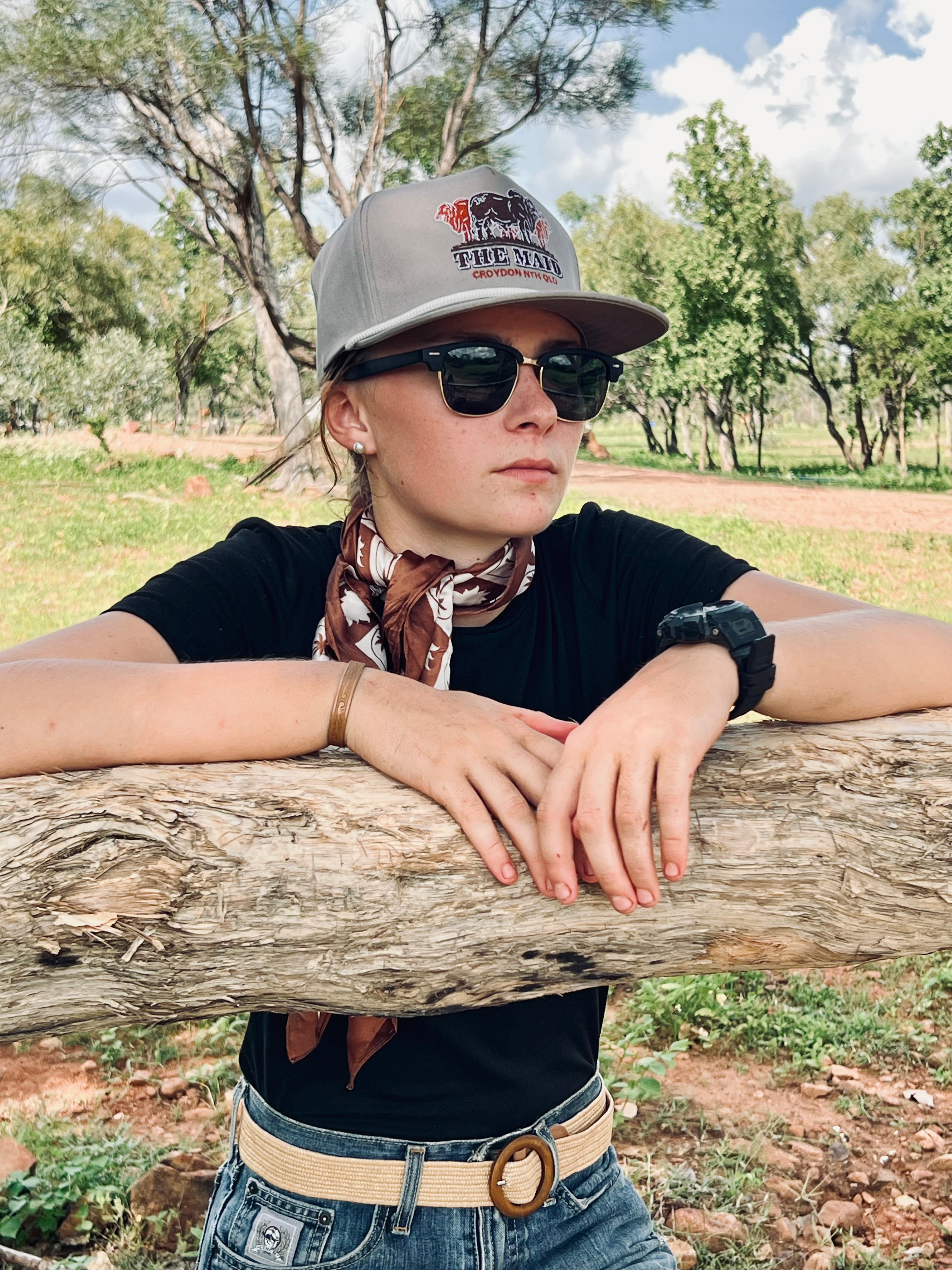 The Maid Grey Flat Cap