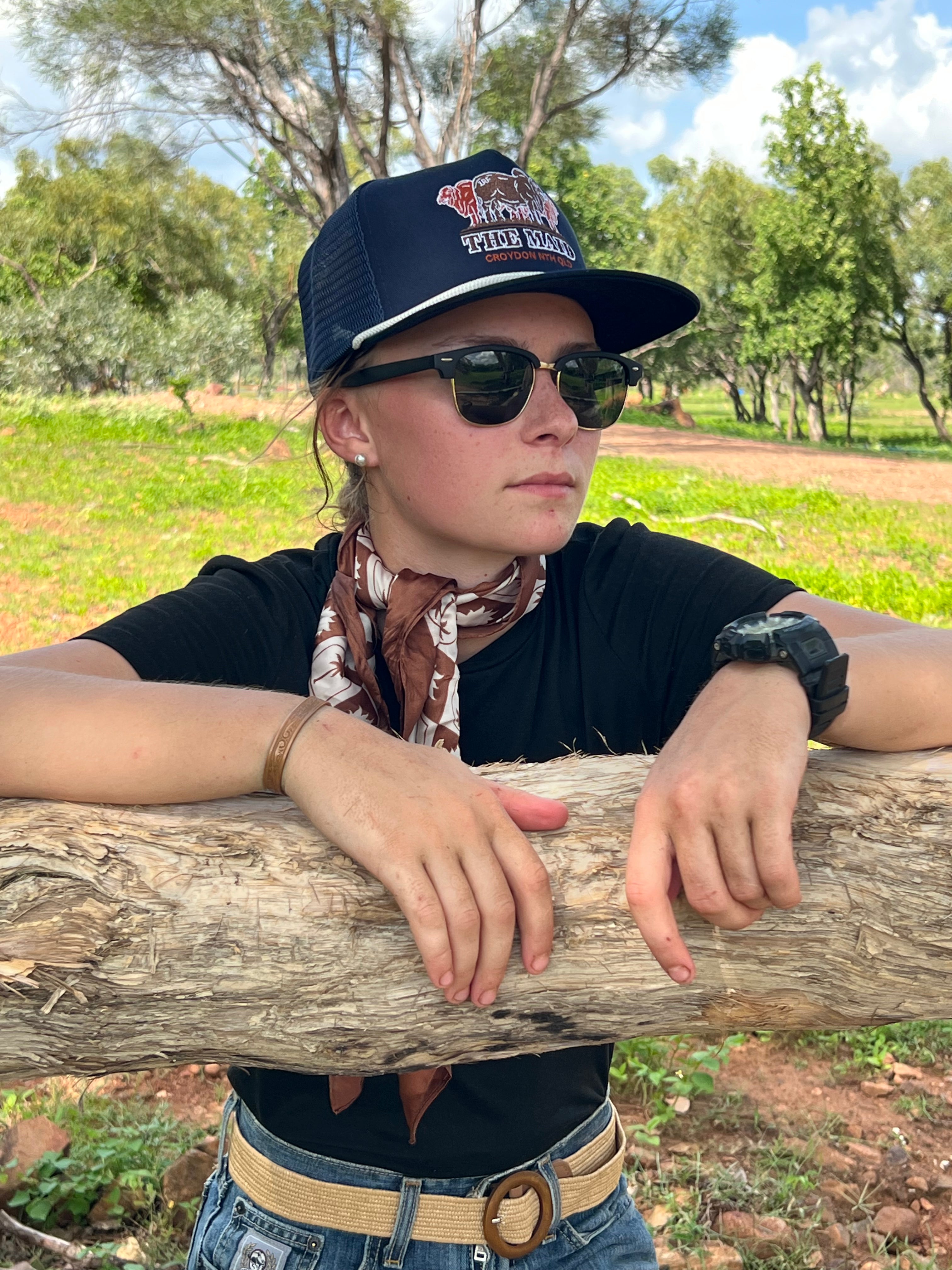 The Maid Navy Flat Cap